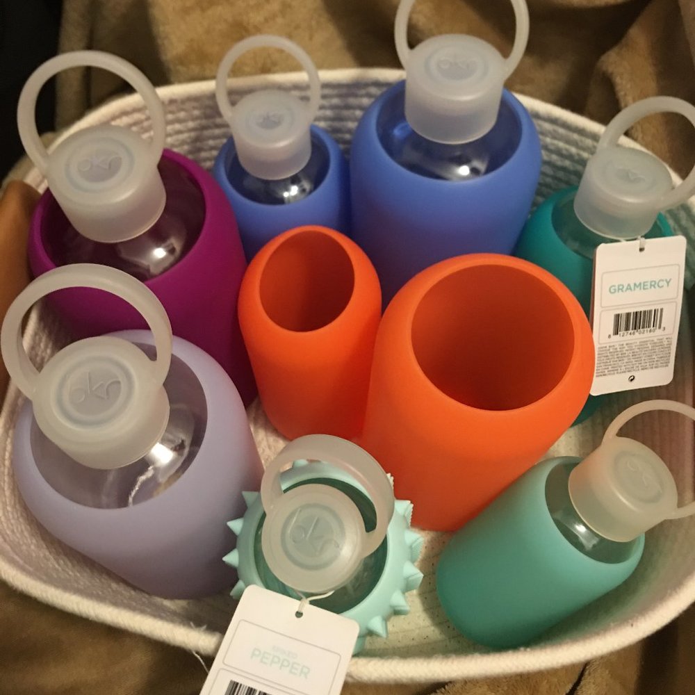 bkr lot sleeves and bottles